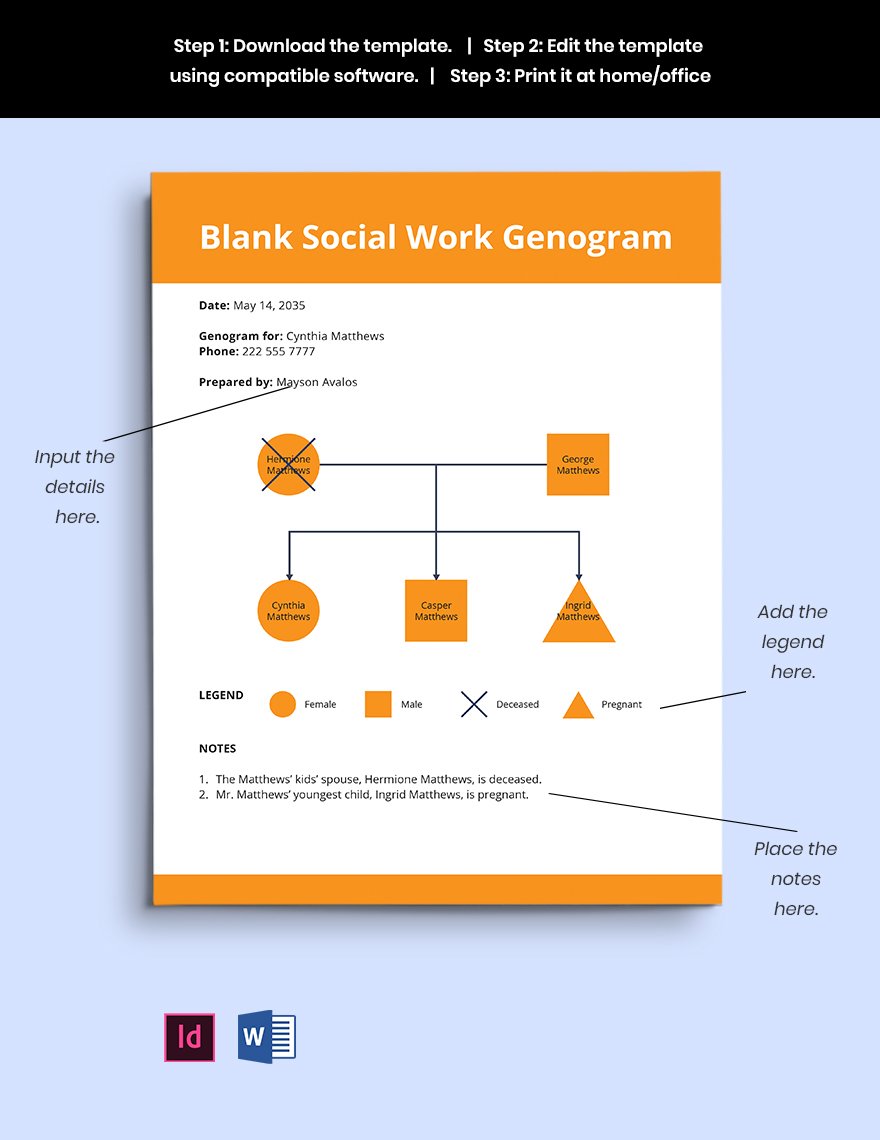 80 Genogram Free Templates Ideas 30