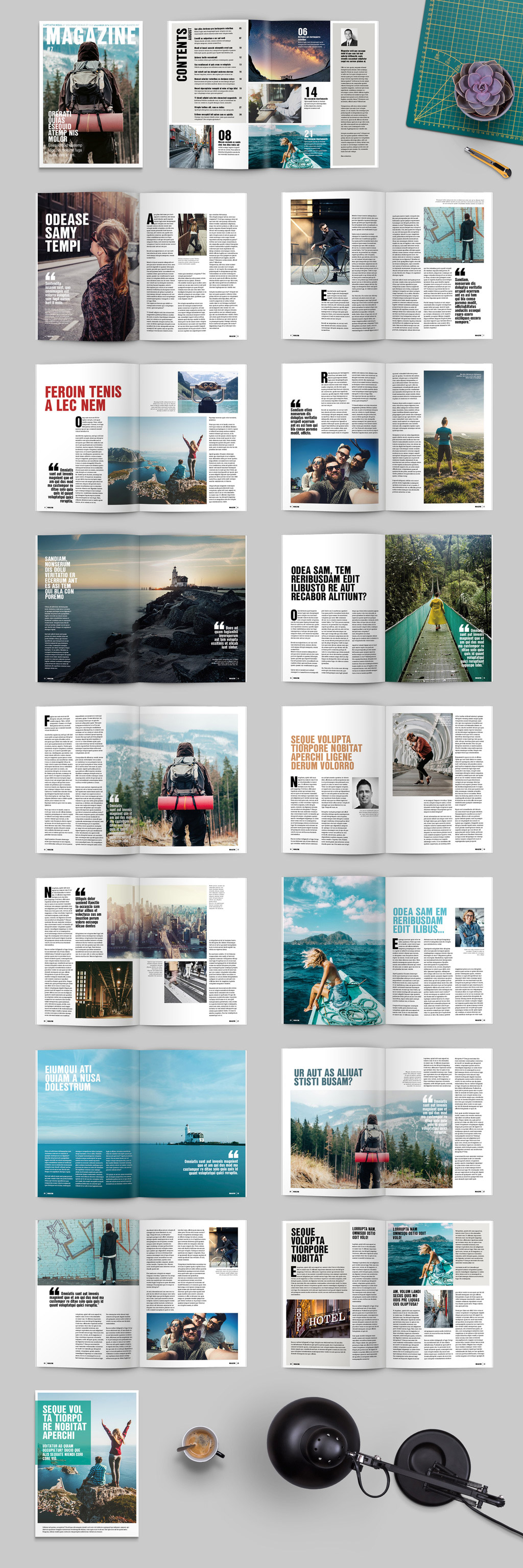 80 Indesign Magazine Templates Ideas 25