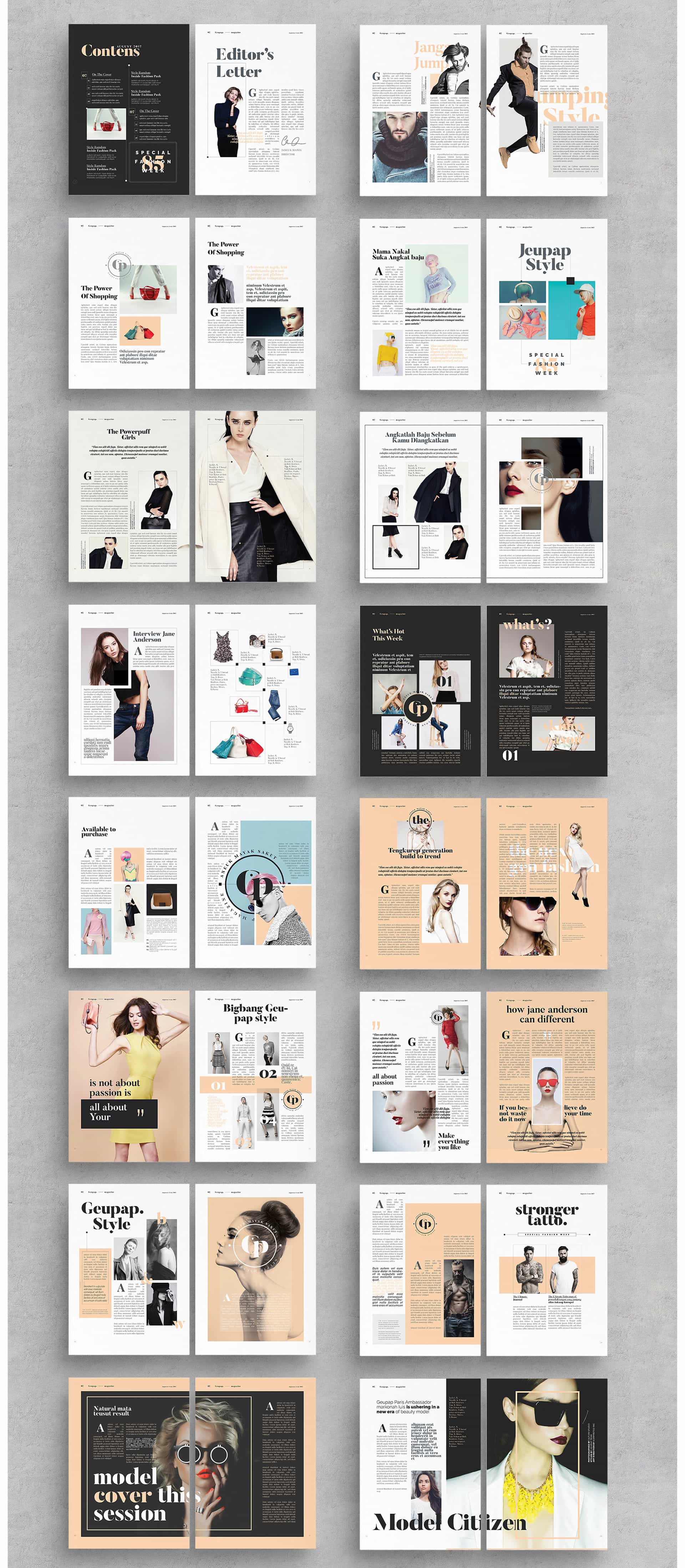 80 Indesign Magazine Templates Ideas 27