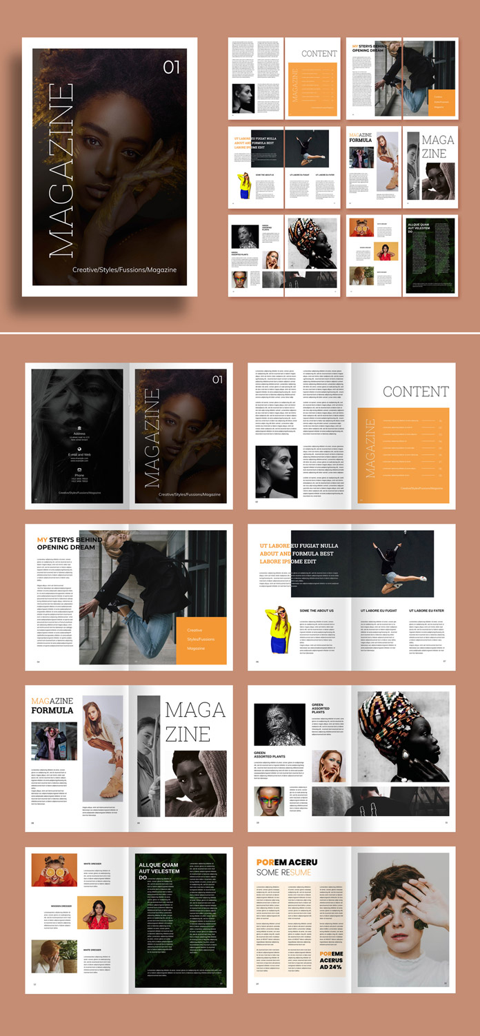 80 Indesign Magazine Templates Ideas 75