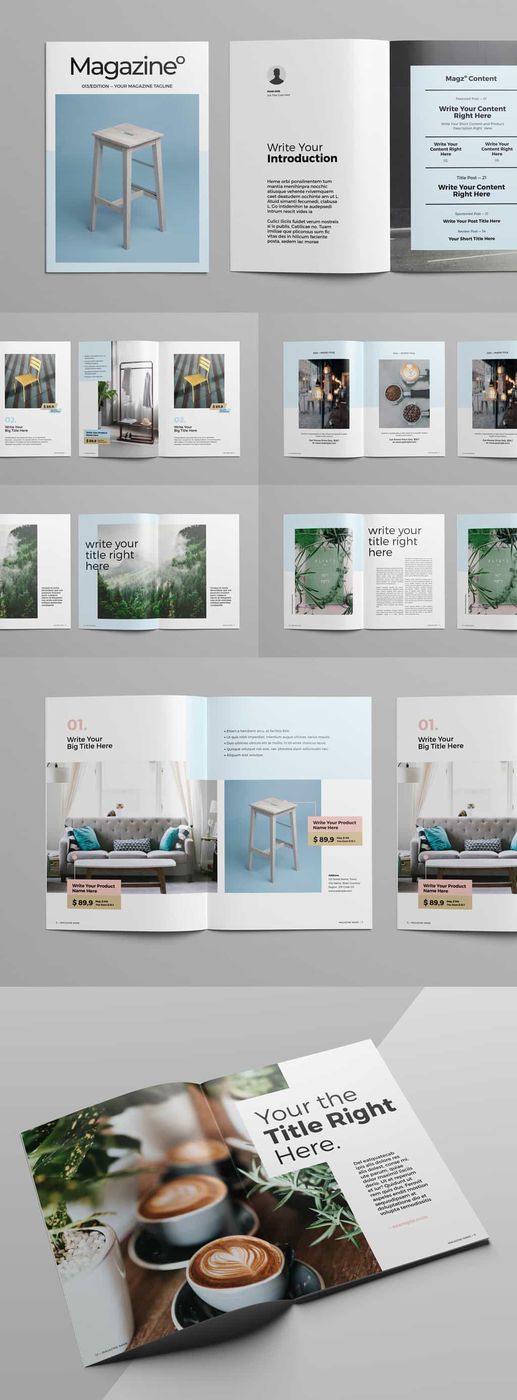 80 Indesign Magazine Templates Ideas 85