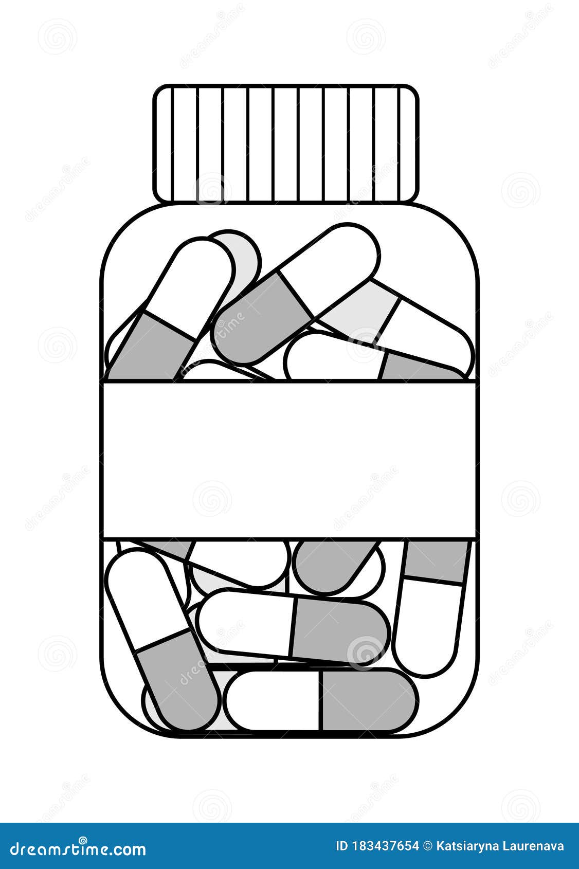 80 Pill Bottle Label Templates 16