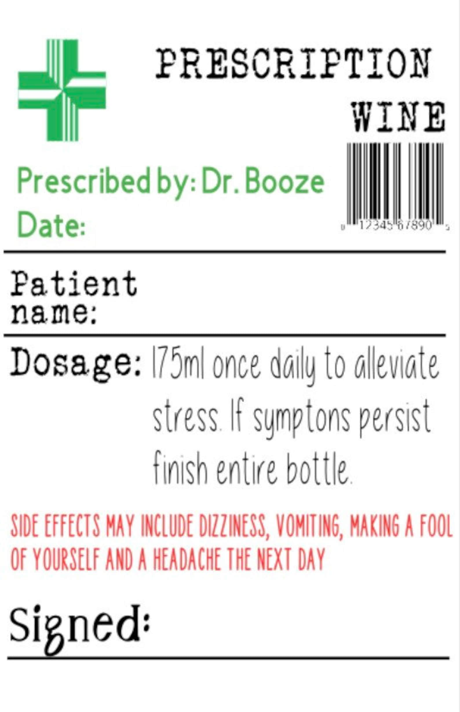 80 Pill Bottle Label Templates 36