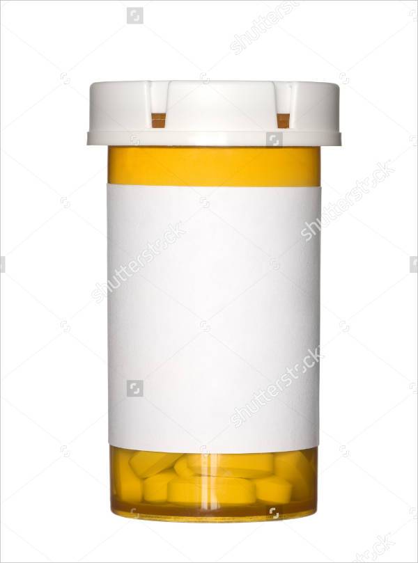 80 Pill Bottle Label Templates 68