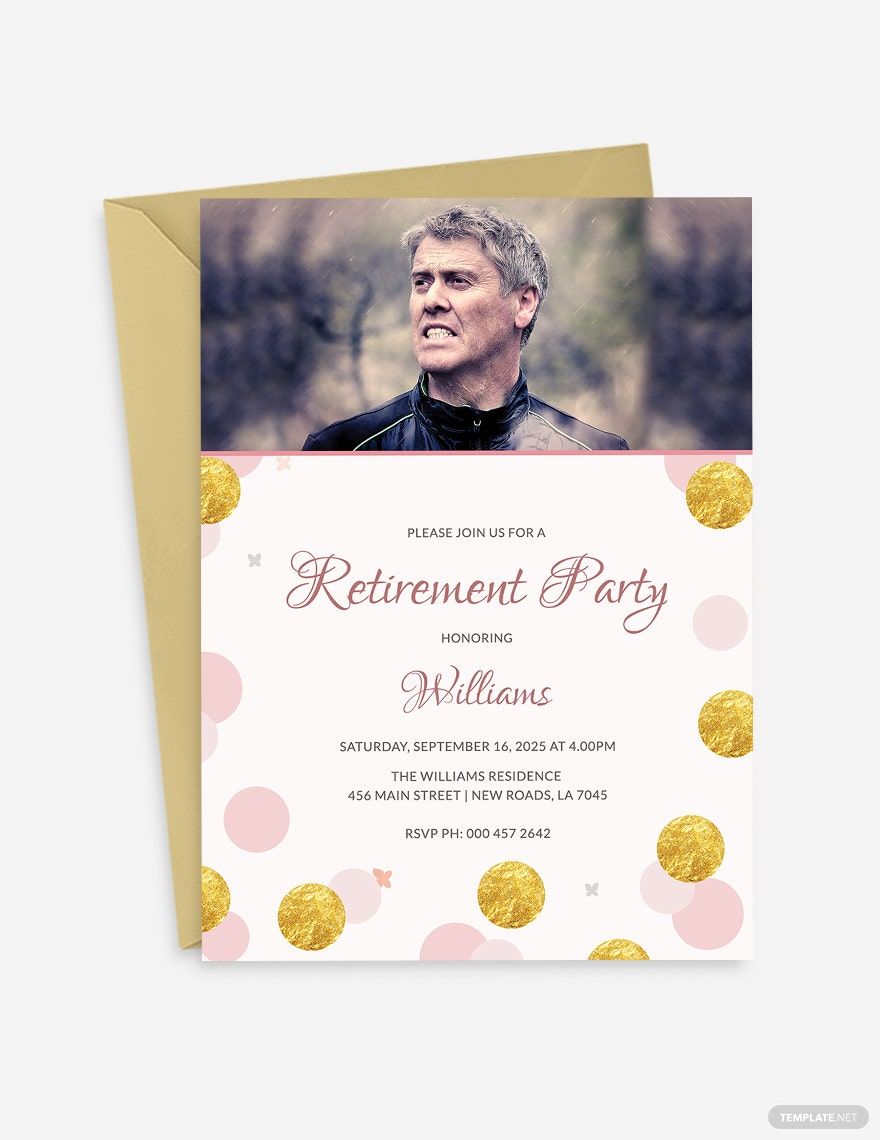 80 Retirement Party Invitations Templates Ideas 51