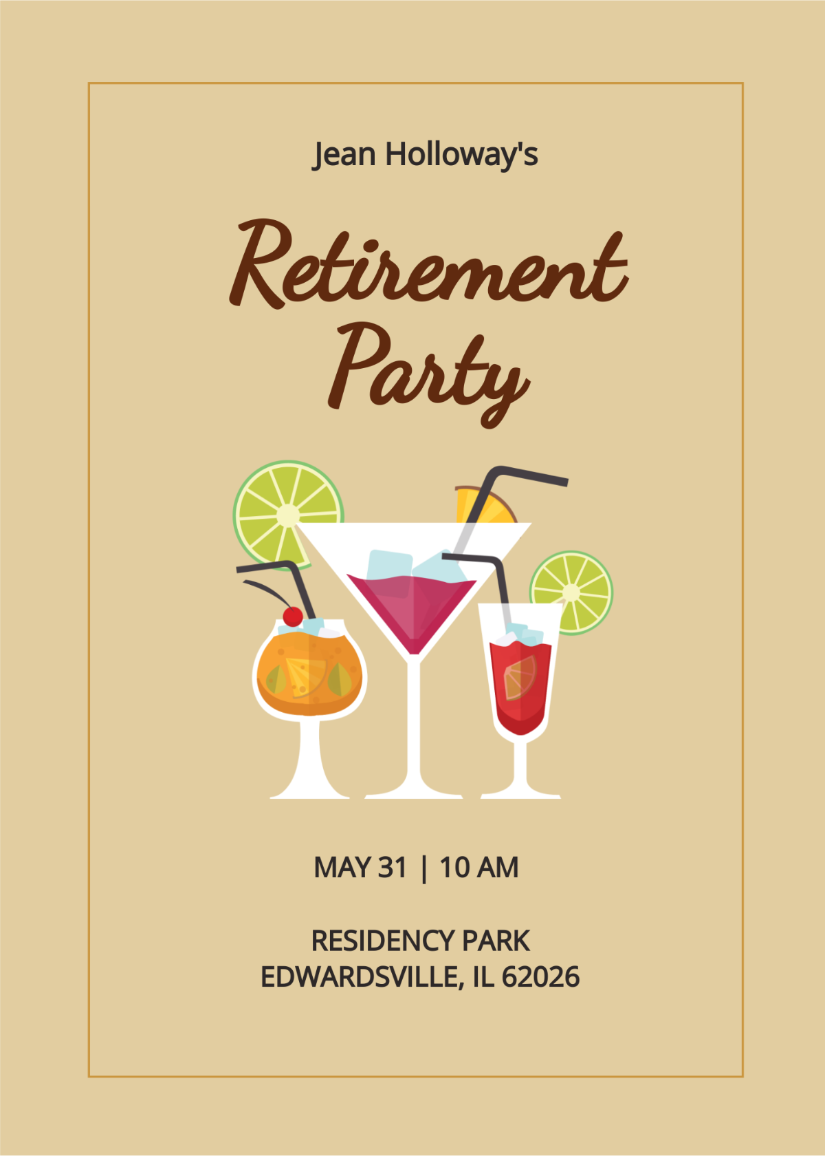 80 Retirement Party Invitations Templates Ideas 80