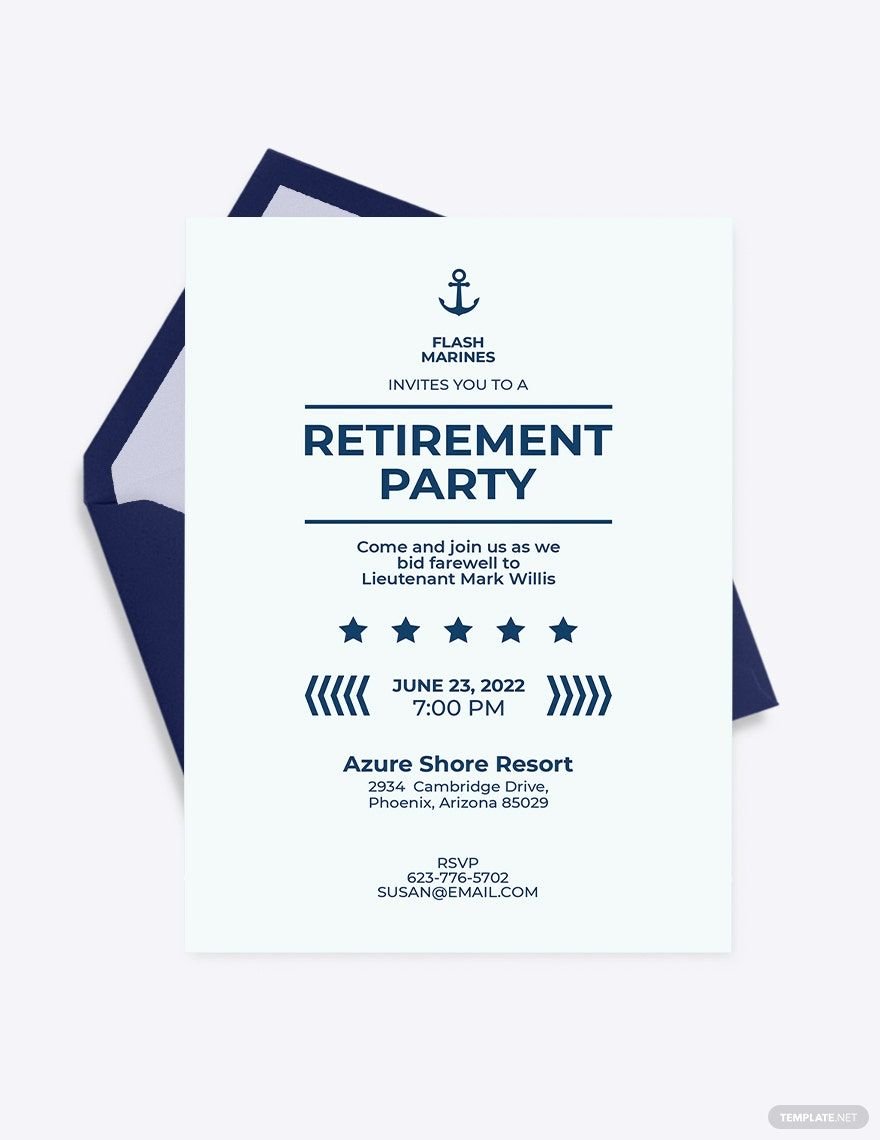 80 Retirement Party Invitations Templates Ideas 82