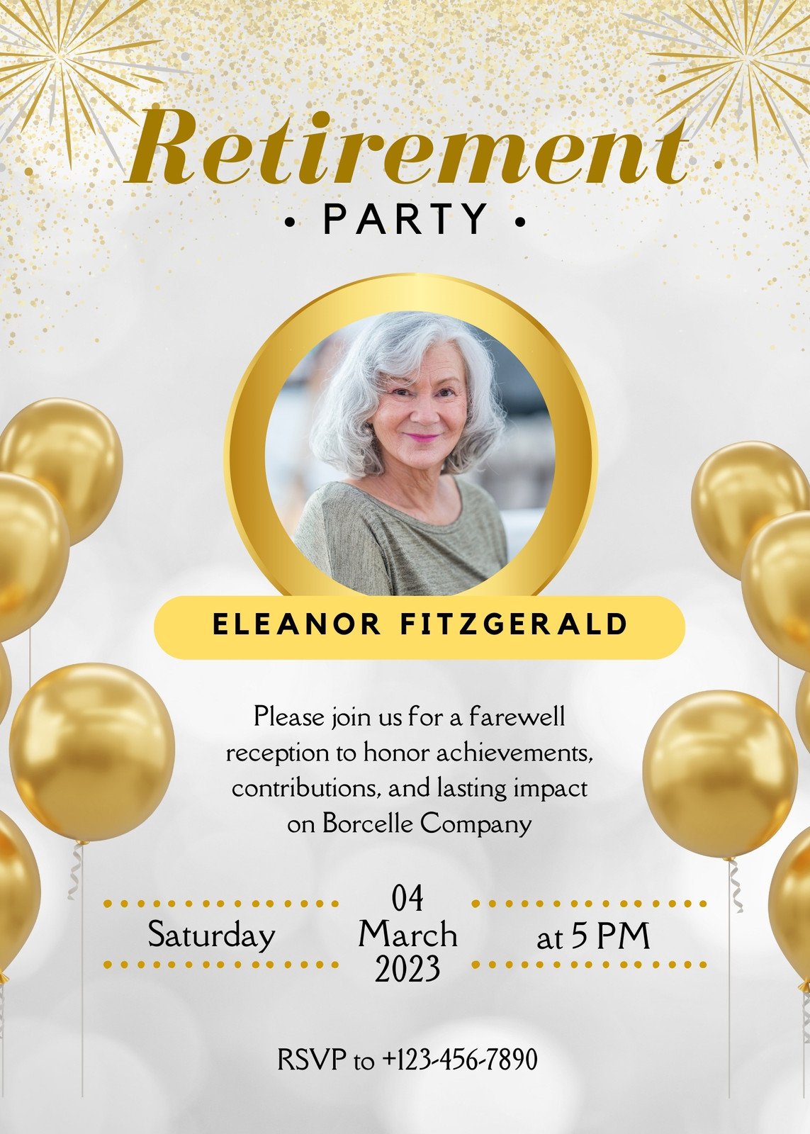 80 Retirement Party Invitations Templates Ideas 84