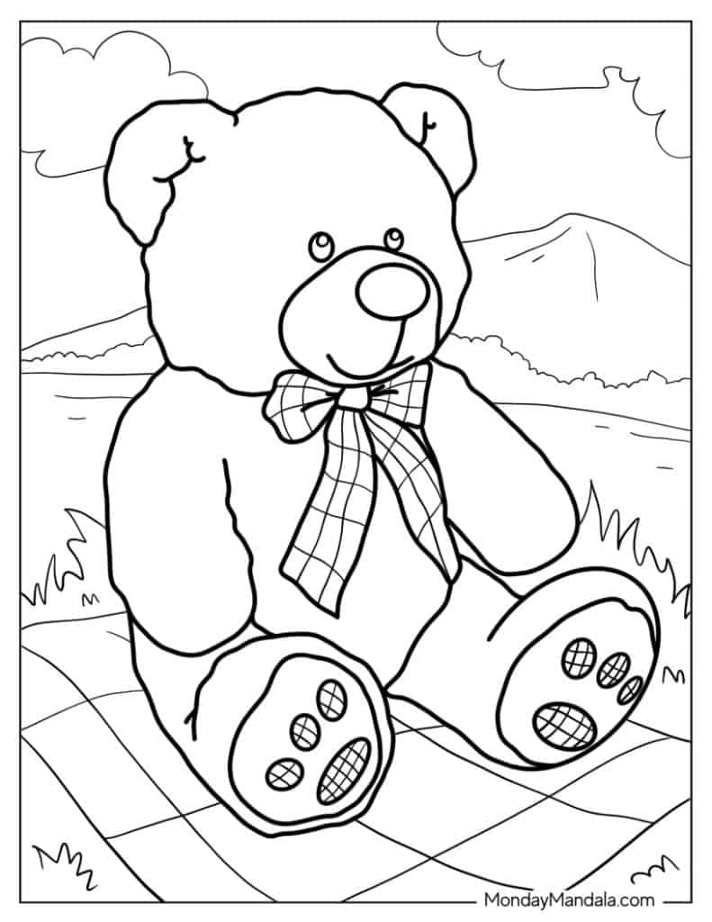 Best 40 Picnic Coloring Pages For Adults Ideas 23