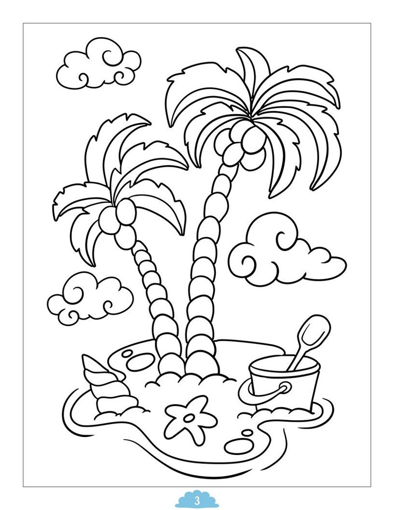 Best 40 Adult Coloring Pages Beach House Ideas 6