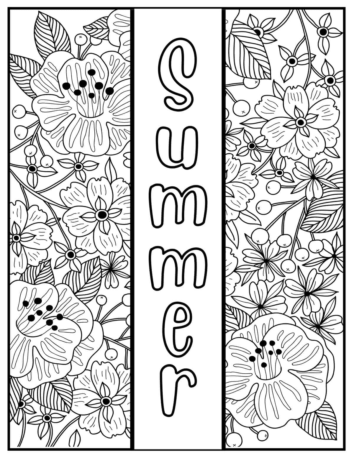 Best 40 Summer Drawings Doodles Coloring Pages Ideas 18