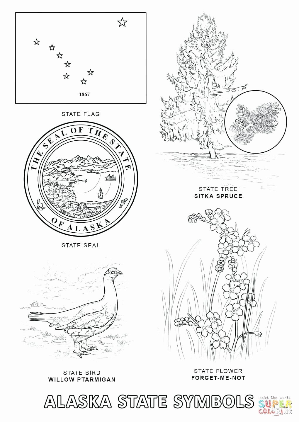 Best 40 Usa Symbols Coloring Pages Ideas 28