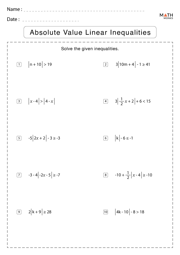 Best 50 Absolute Value Worksheets Ideas 26