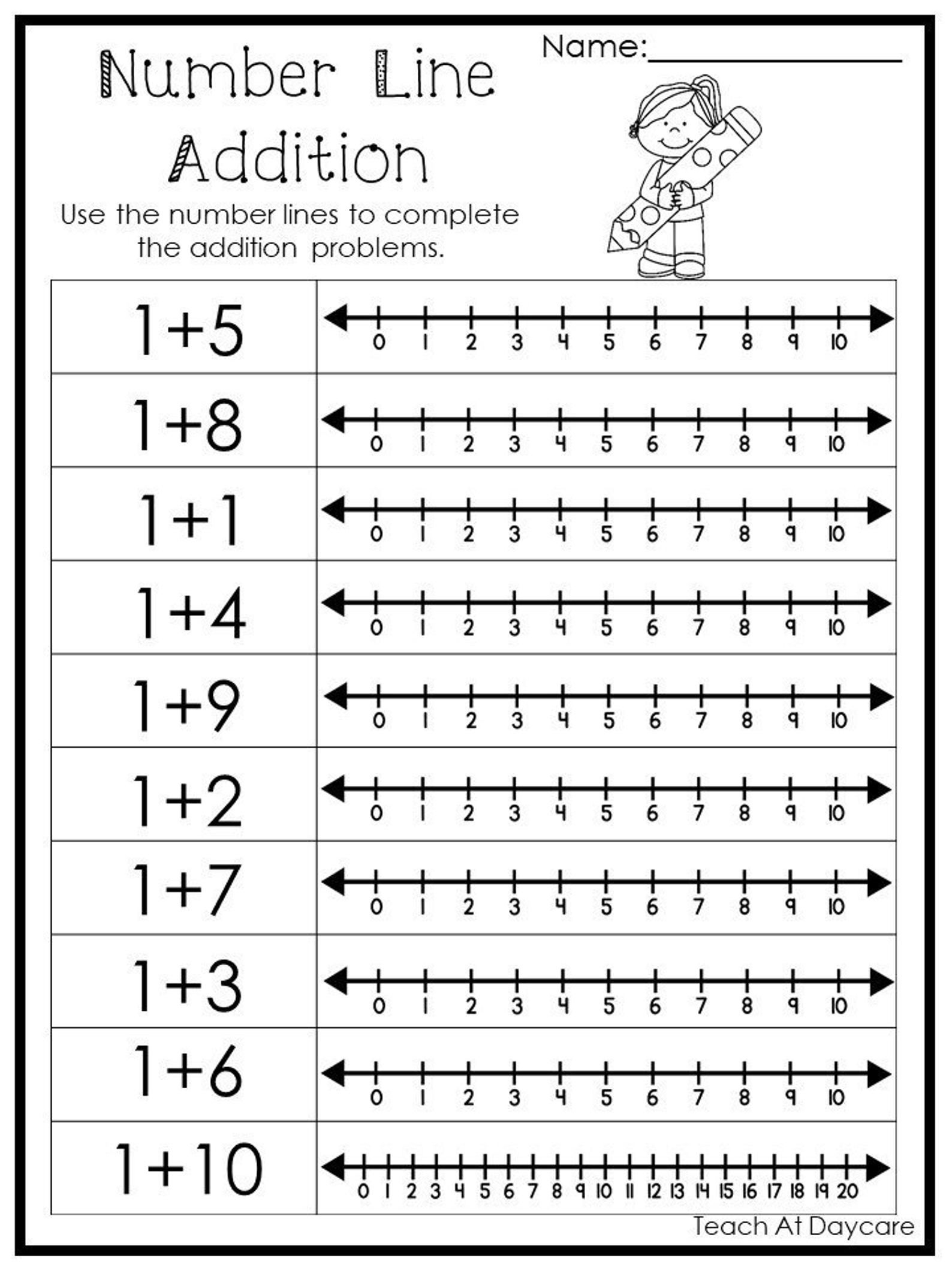 20 Addition Worksheets Class 5