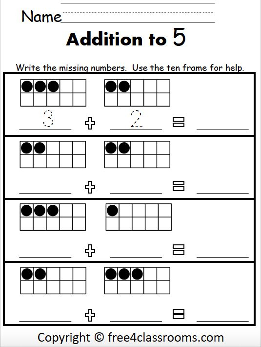 20 Addition Worksheets Class 5