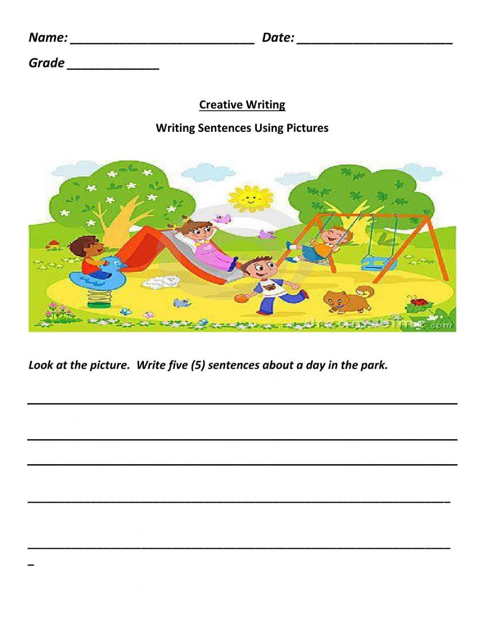 30 2Nd Grade Writing Prompt Worksheets