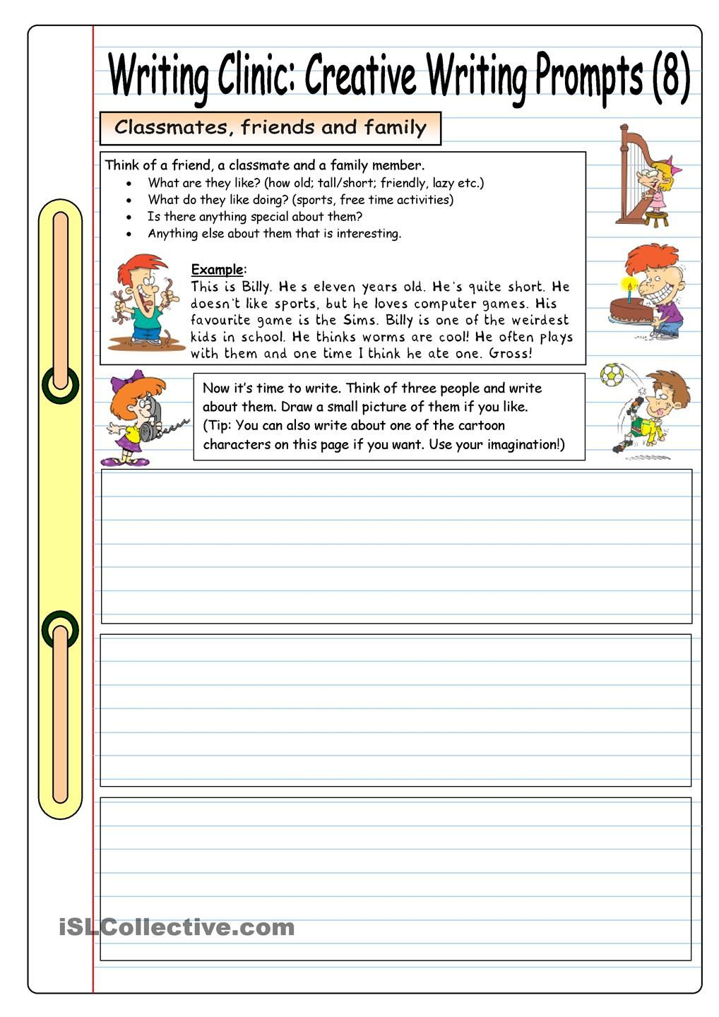 30 2Nd Grade Writing Prompt Worksheets