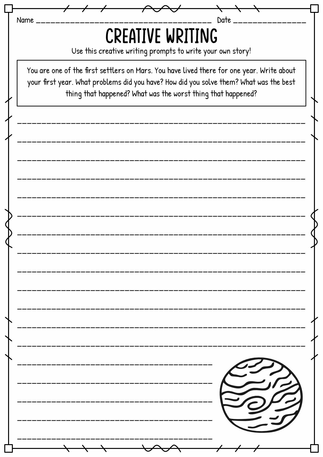 35 2Nd Grade Writing Prompt Worksheets