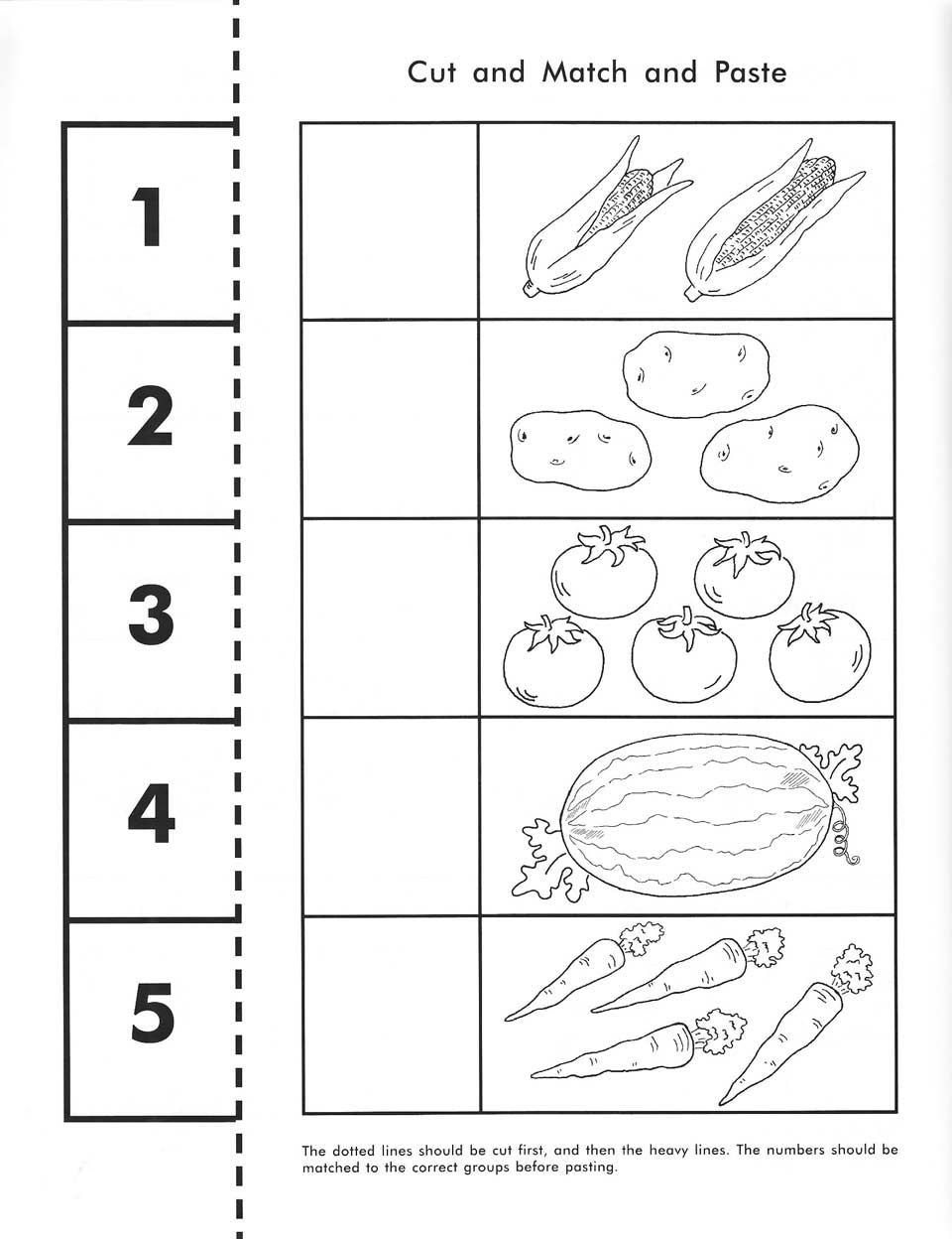 21 Worksheets For Kindergarten Puzzle