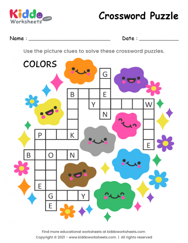 21 Worksheets For Kindergarten Puzzle