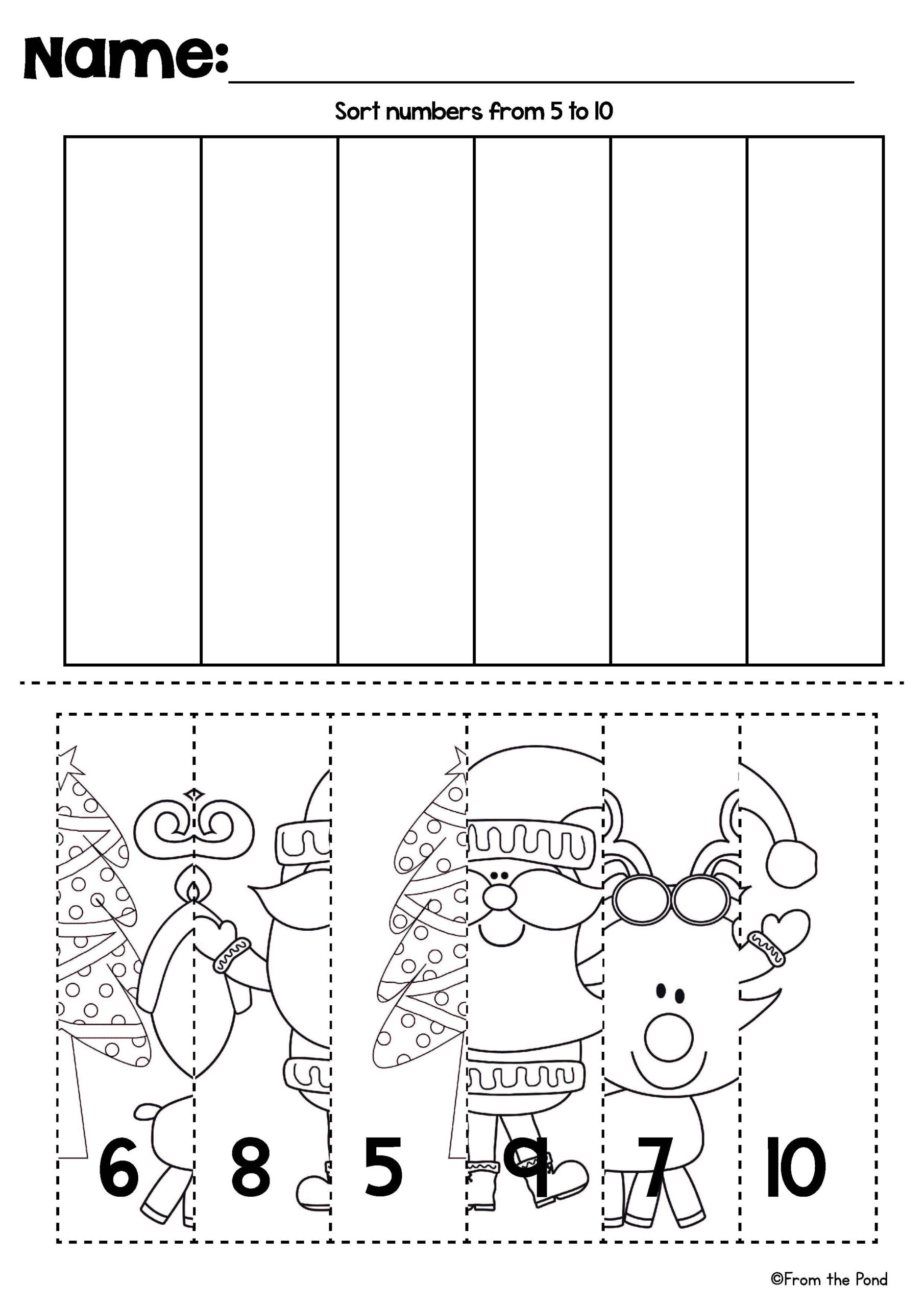 21 Worksheets For Kindergarten Puzzle