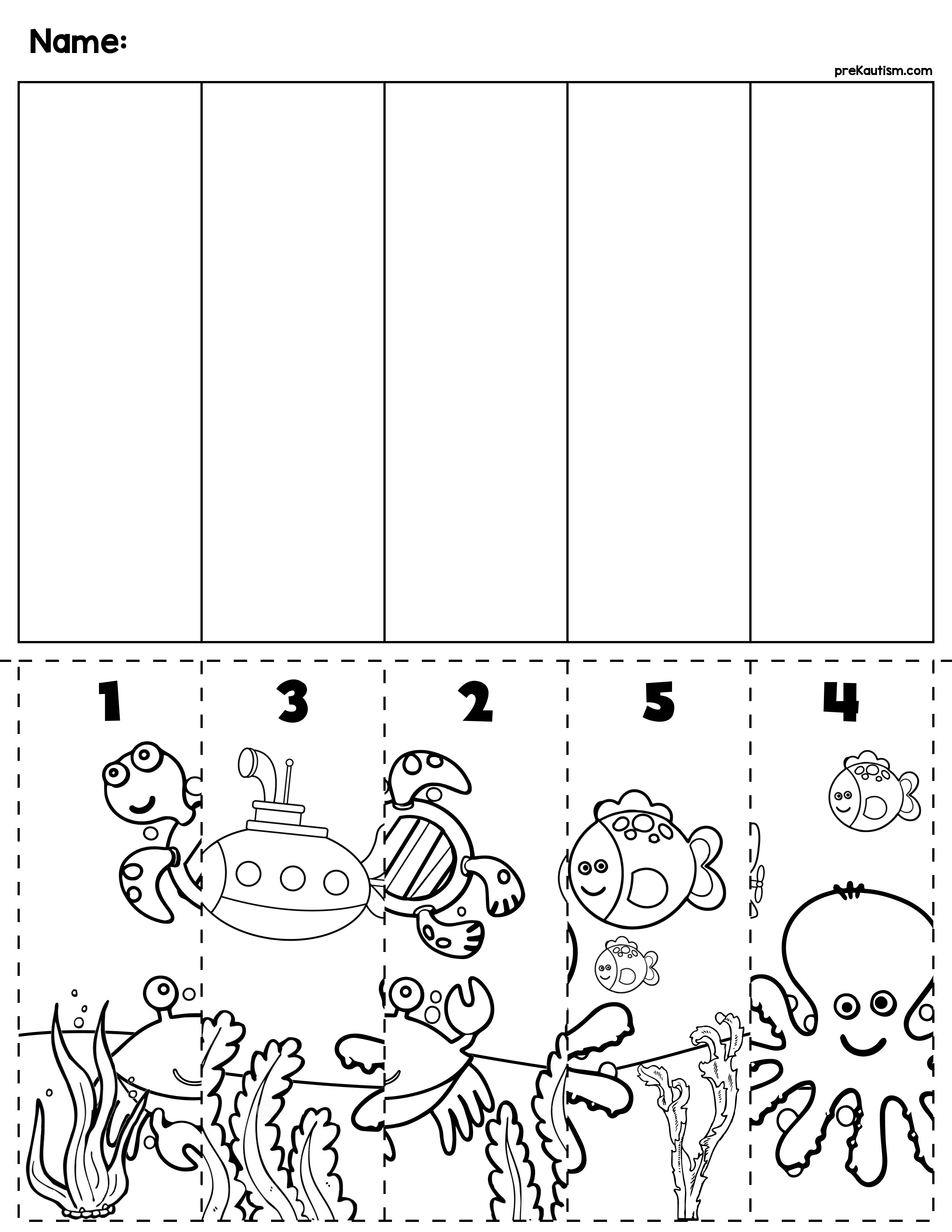 21 Worksheets For Kindergarten Puzzle